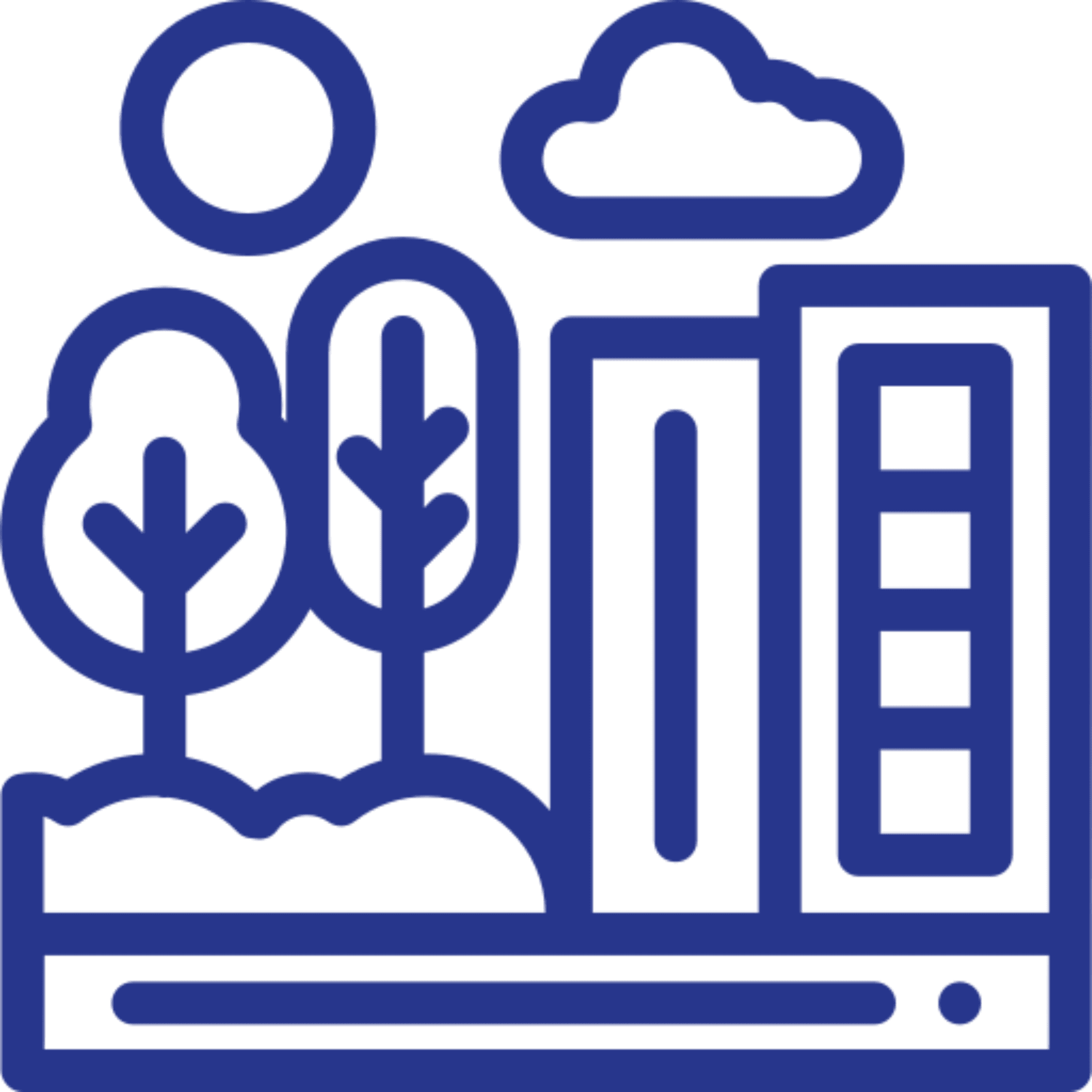 Blueprint of a two-story house with labeled rooms and measurements.